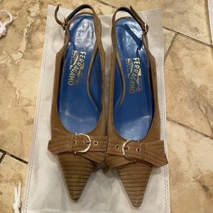 Ferragamo Kitten Heel